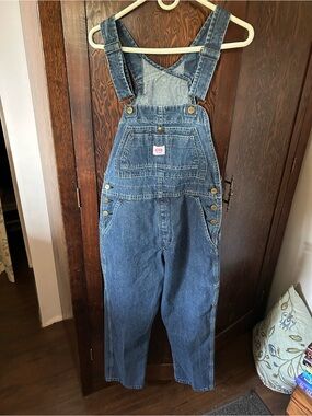 Women's Vintage Denim Overalls